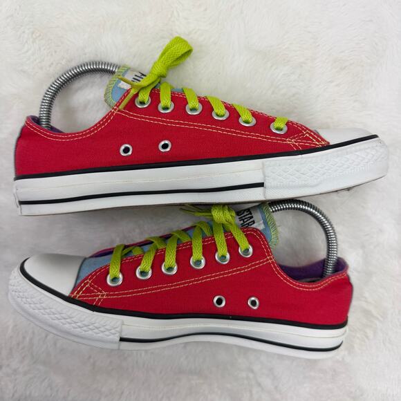 Converse Chuck Taylor All Star Low Top “I Am Here” Red/Multi Men’s Size 6 - Picture 6 of 10
